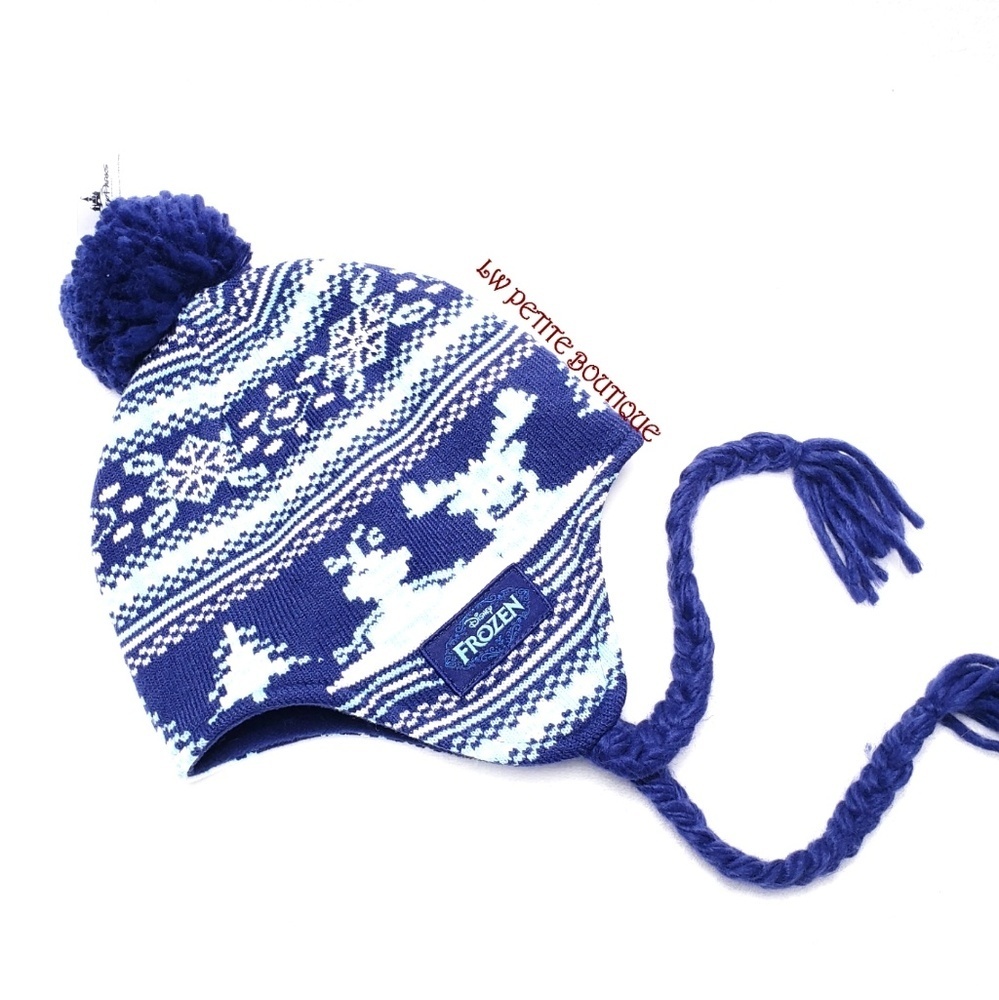 Disney Parks Frozen Winter Hat Adult size 25*22cm